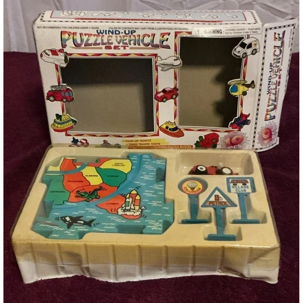 Plas-Toy vtg puzzle